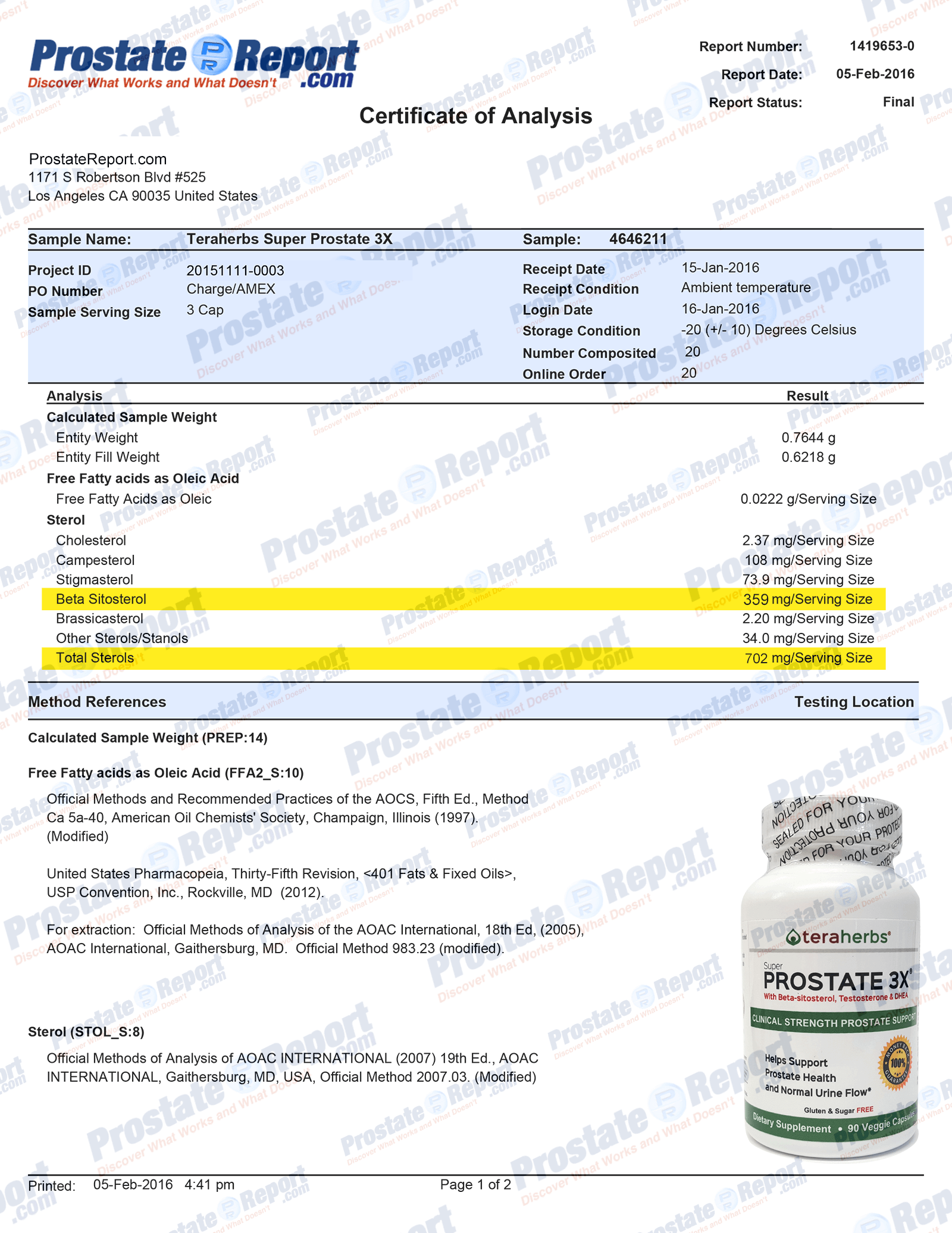 v. formulas health ftc Super  TeraHerbs  ProstateReport.com 3x  Review Prostate